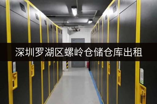 深圳罗湖区螺岭仓储仓库出租，独立门锁，专人管理超放心！
