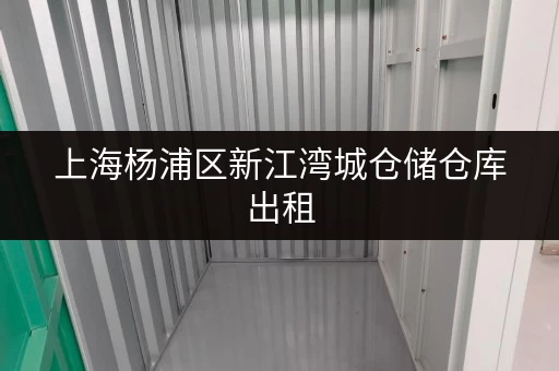 上海杨浦区新江湾城仓储仓库出租，满足个人企业存储需求