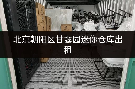 北京朝阳区甘露园迷你仓库出租，大小可选随存随取超方便