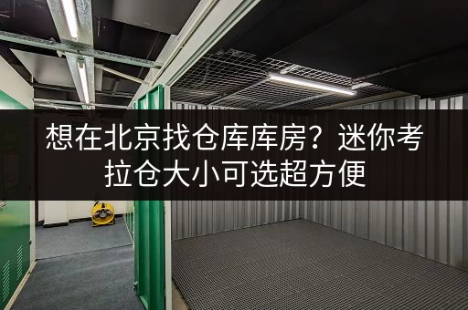 想在北京找仓库库房？迷你考拉仓大小可选超方便