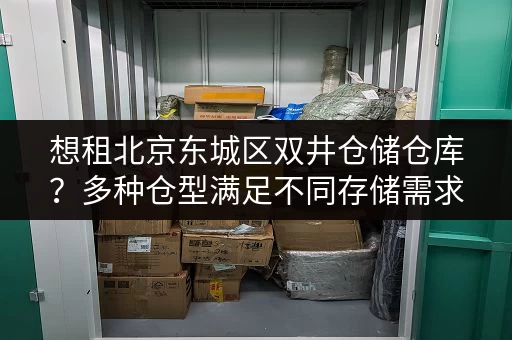 想租北京东城区双井仓储仓库？多种仓型满足不同存储需求