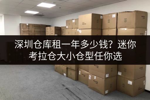 深圳仓库租一年多少钱？迷你考拉仓大小仓型任你选