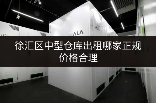 徐汇区中型仓库出租哪家正规价格合理