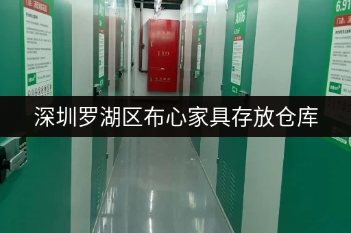 深圳罗湖区布心家具存放仓库，安全便捷随存随取