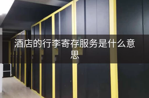 酒店的行李寄存服务是什么意思，酒店的行李寄存服务