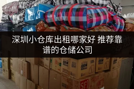 深圳小仓库出租哪家好 推荐靠谱的仓储公司