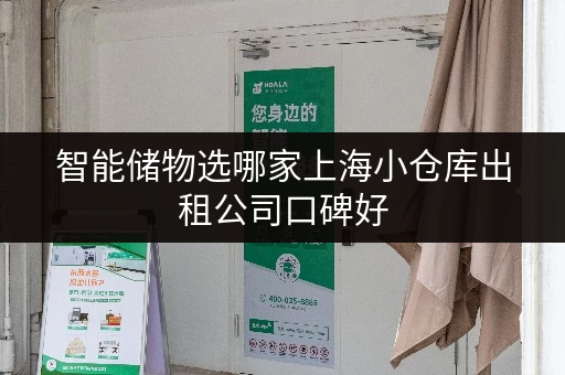 智能储物选哪家上海小仓库出租公司口碑好