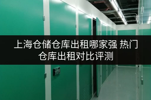 上海仓储仓库出租哪家强 热门仓库出租对比评测