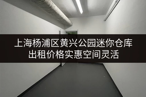 上海杨浦区黄兴公园迷你仓库出租价格实惠空间灵活 上海杨浦区黄兴公园迷你仓库出租价格实惠空间灵活
