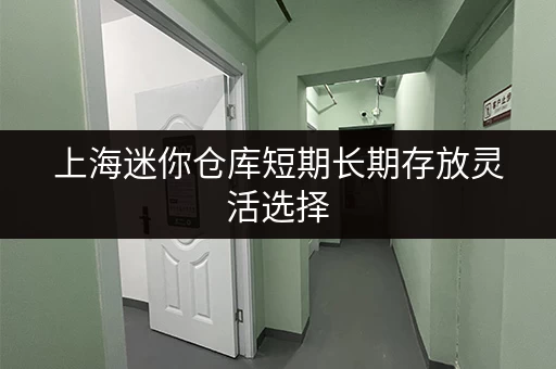 上海迷你仓库短期长期存放灵活选择 上海迷你仓库短期长期存放灵活选择