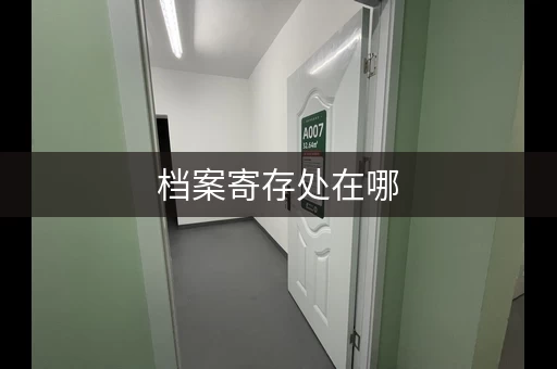 档案寄存处在哪，寄放档案的地方