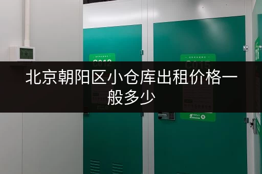 北京朝阳区小仓库出租价格一般多少