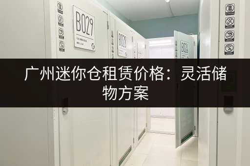 广州迷你仓租赁价格:灵活储物方案,满足多元存放需求 广州迷你仓租赁价格:灵活储物方案,满足多元存放需求