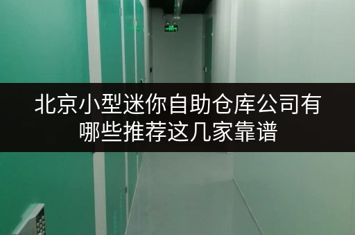 北京小型迷你自助仓库公司有哪些推荐这几家靠谱 北京小型迷你自助仓库公司有哪些推荐这几家靠谱