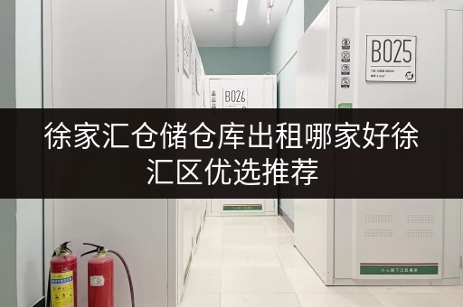徐家汇仓储仓库出租哪家好徐汇区优选推荐