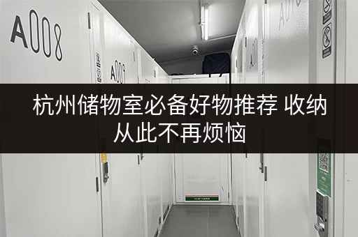 杭州储物室必备好物推荐 收纳从此不再烦恼 杭州储物室必备好物推荐 收纳从此不再烦恼