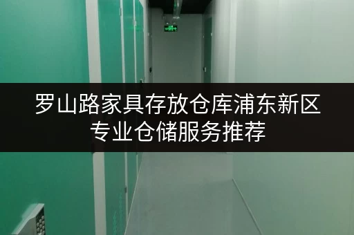 罗山路家具存放仓库浦东新区专业仓储服务推荐 罗山路家具存放仓库浦东新区专业仓储服务推荐