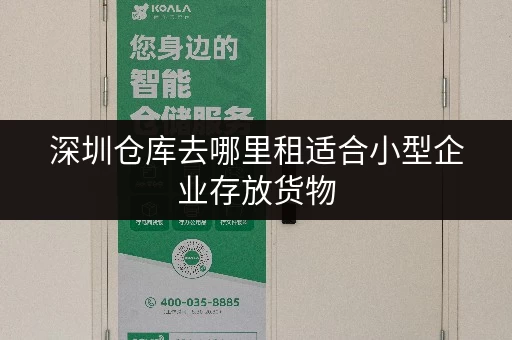 深圳仓库去哪里租适合小型企业存放货物