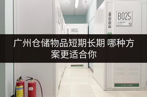 广州仓储物品短期长期 哪种方案更适合你 广州仓储物品短期长期 哪种方案更适合你