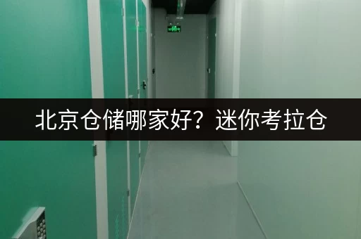 北京仓储哪家好？迷你考拉仓，您的理想之选！