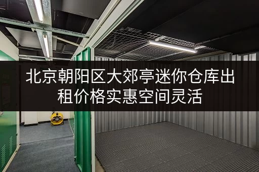 北京朝阳区大郊亭迷你仓库出租价格实惠空间灵活 北京朝阳区大郊亭迷你仓库出租价格实惠空间灵活