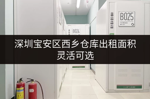深圳宝安区西乡仓库出租面积灵活可选