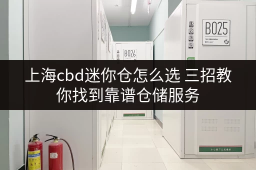 上海cbd迷你仓怎么选 三招教你找到靠谱仓储服务 上海cbd迷你仓怎么选 三招教你找到靠谱仓储服务