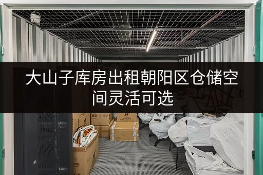 大山子库房出租朝阳区仓储空间灵活可选