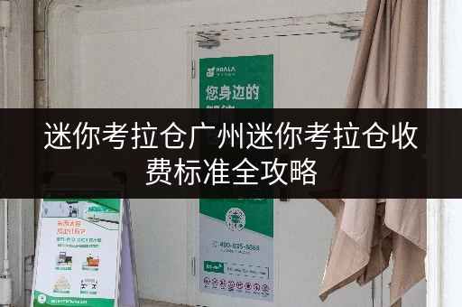 迷你考拉仓广州迷你考拉仓收费标准全攻略，随存随取更便捷！