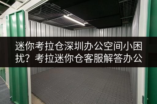 迷你考拉仓深圳办公空间小困扰?考拉迷你仓客服解答办公用品存放难题 迷你考拉仓深圳办公空间小困扰?考拉迷你仓客服解答办公用品存放难题