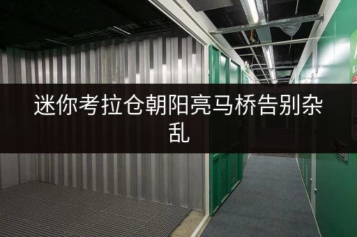 迷你考拉仓朝阳亮马桥告别杂乱,迷你仓出租助您轻松存放货物 迷你考拉仓朝阳亮马桥告别杂乱,迷你仓出租助您轻松存放货物