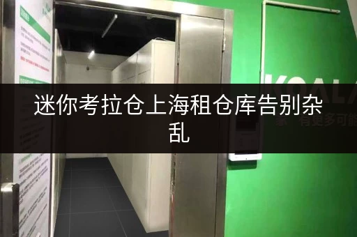 迷你考拉仓上海租仓库告别杂乱，货物存放更省心存储方案全解析