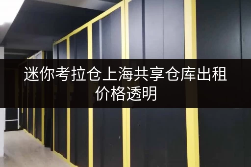 迷你考拉仓上海共享仓库出租价格透明,随存随取,告别存储难题 迷你考拉仓上海共享仓库出租价格透明,随存随取,告别存储难题
