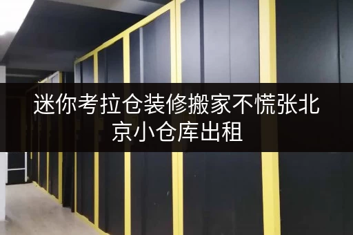 迷你考拉仓装修搬家不慌张北京小仓库出租,临时存储方案全攻略 迷你考拉仓装修搬家不慌张北京小仓库出租,临时存储方案全攻略