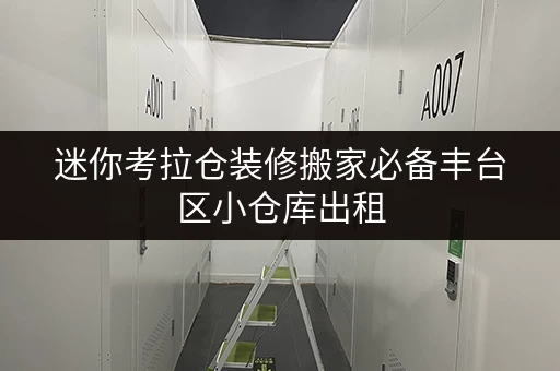 迷你考拉仓装修搬家必备丰台区小仓库出租,价格透明,临时存储方案全攻略 迷你考拉仓装修搬家必备丰台区小仓库出租,价格透明,临时存储方案全攻略