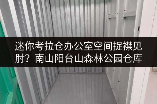 迷你考拉仓办公室空间捉襟见肘?南山阳台山森林公园仓库出租,办公用品存放新选择! 迷你考拉仓办公室空间捉襟见肘?南山阳台山森林公园仓库出租,办公用品存放新选择!