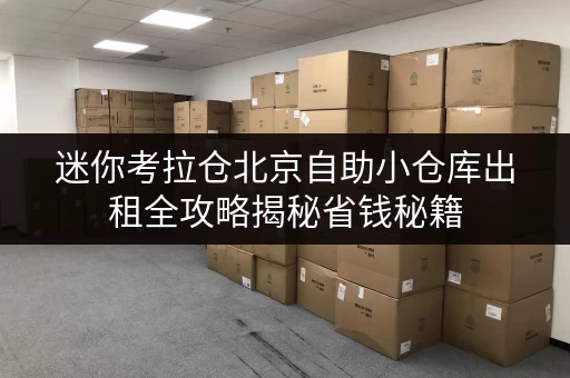 迷你考拉仓北京自助小仓库出租全攻略揭秘省钱秘籍,让存储无忧! 迷你考拉仓北京自助小仓库出租全攻略揭秘省钱秘籍,让存储无忧!