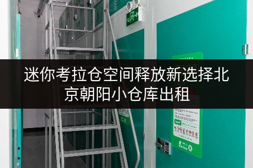 迷你考拉仓空间释放新选择北京朝阳小仓库出租,价格亲民,品质生活一步到位 迷你考拉仓空间释放新选择北京朝阳小仓库出租,价格亲民,品质生活一步到位