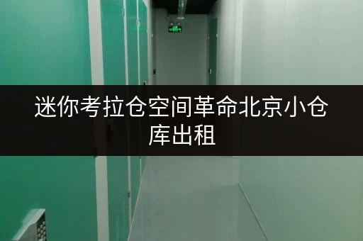 迷你考拉仓空间革命北京小仓库出租,迷你考拉仓在线下单,轻松释放家庭空间,提升生活品质! 迷你考拉仓空间革命北京小仓库出租,迷你考拉仓在线下单,轻松释放家庭空间,提升生活品质!