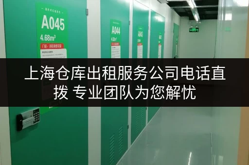 上海仓库出租服务公司电话直拨 专业团队为您解忧 上海仓库出租服务公司电话直拨 专业团队为您解忧