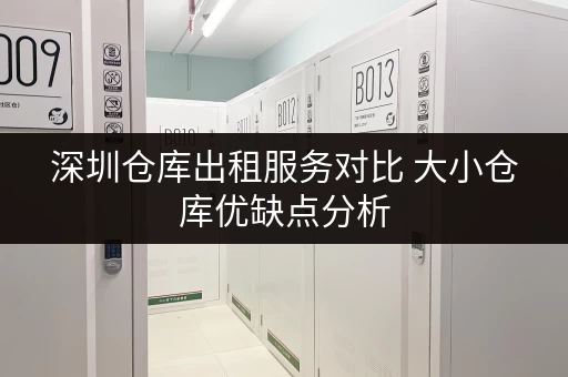 深圳仓库出租服务对比 大小仓库优缺点分析 深圳仓库出租服务对比 大小仓库优缺点分析