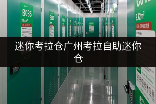 迷你考拉仓广州考拉自助迷你仓,打造货物存放省心新方案 迷你考拉仓广州考拉自助迷你仓,打造货物存放省心新方案