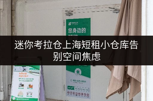 迷你考拉仓上海短租小仓库告别空间焦虑,货物存放更省心! 迷你考拉仓上海短租小仓库告别空间焦虑,货物存放更省心!