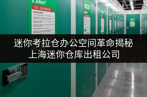 迷你考拉仓办公空间革命揭秘上海迷你仓库出租公司,让办公用品存放更智慧 迷你考拉仓办公空间革命揭秘上海迷你仓库出租公司,让办公用品存放更智慧