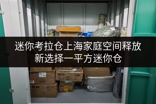 迷你考拉仓上海家庭空间释放新选择一平方迷你仓,品质生活从“小”开始 迷你考拉仓上海家庭空间释放新选择一平方迷你仓,品质生活从“小”开始