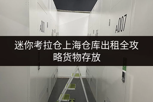 迷你考拉仓上海仓库出租全攻略货物存放，省心又安心