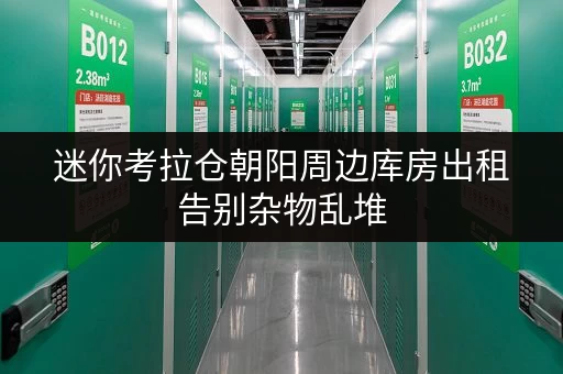 迷你考拉仓朝阳周边库房出租告别杂物乱堆，打造省心存储方案