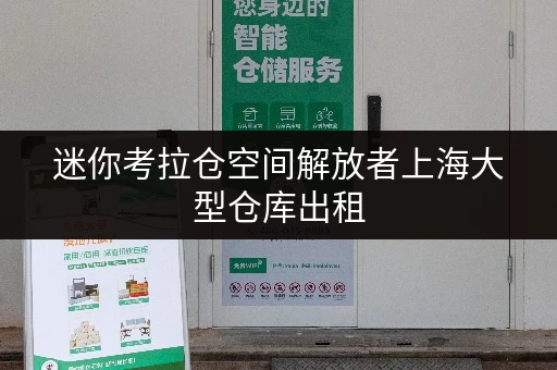 迷你考拉仓空间解放者上海大型仓库出租,办公物品存放新选择 迷你考拉仓空间解放者上海大型仓库出租,办公物品存放新选择
