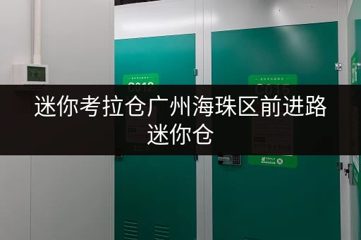 迷你考拉仓广州海珠区前进路迷你仓,您的便捷存取伴侣 迷你考拉仓广州海珠区前进路迷你仓,您的便捷存取伴侣