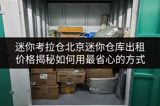 迷你考拉仓北京迷你仓库出租价格揭秘如何用最省心的方式存储货物? 迷你考拉仓北京迷你仓库出租价格揭秘如何用最省心的方式存储货物?